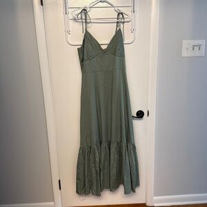 Abercrombie Green Maxi